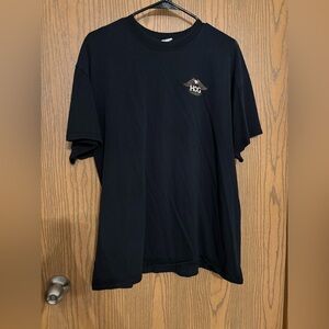 Harley Davidson Men's Black Graphic Tee - Small Chest Logo